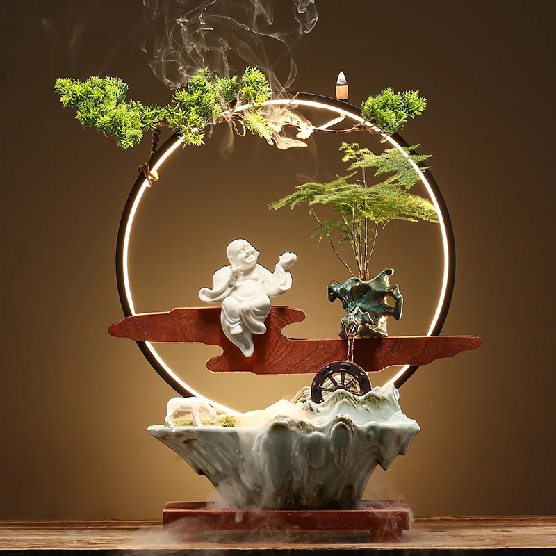 Fortune Flowing Water Ornaments Fortune Living Room Rockery Fountain Creative Office Opening Gift Flowing Water Ornaments
Fortune Flowing Water Ornaments Fortune Living Room Rockery Fountain Creative Office Opening Gift Flowing Water Ornaments