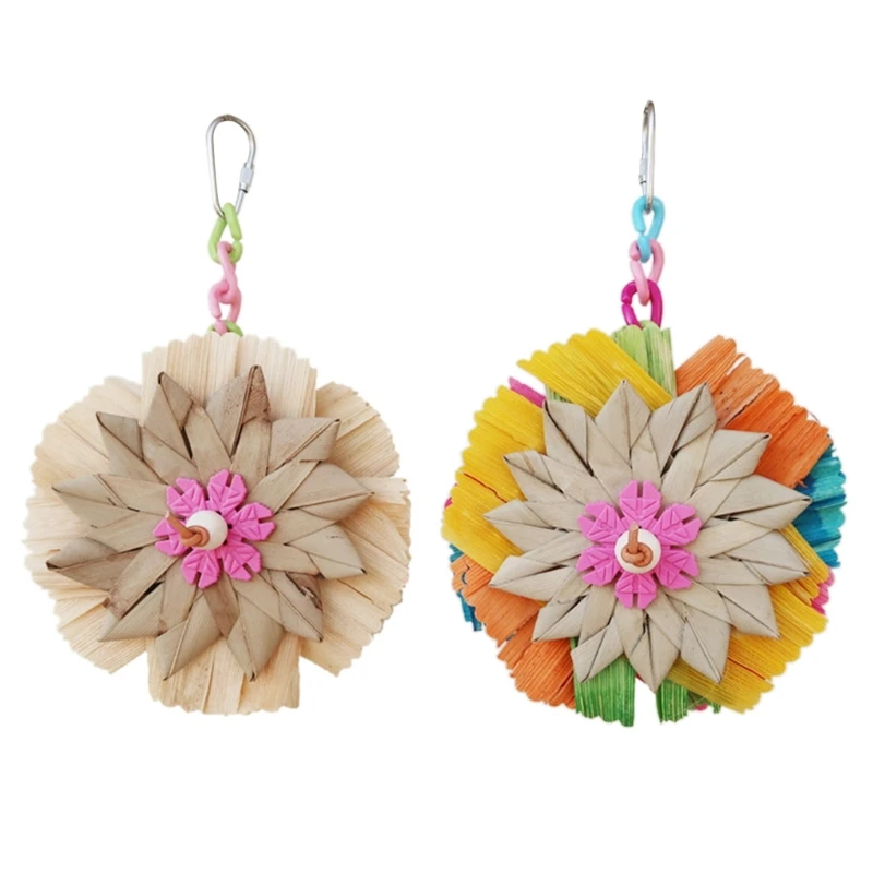 Игрушка для жевания попугаев, соломенная игрушка для дрессировки рта, натуральный соломенный молар для домашних животных, для разрыва и шлифовки
Игрушка для жевания попугаев, соломенная игрушка для дрессировки рта, натуральный соломенный молар для домашних животных, для разрыва и шлифовки