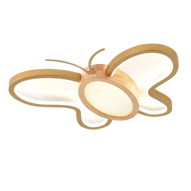 Nordic Solid Wood with Acrylic Shade LED Warm Butterfly Shaped Ceiling Light for Children's Room Kid's Bedroom Ceiling Light
Nordic Solid Wood with Acrylic Shade LED Warm Butterfly Shaped Ceiling Light for Children's Room Kid's Bedroom Ceiling Light
