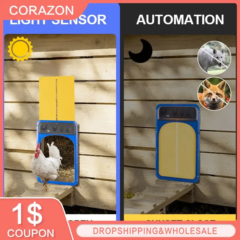 Poultry House Door Motor Kit Light-sensing High-quality Electric Poultry House Door Garden Supplies Electric Chicken Coop Door
Poultry House Door Motor Kit Light-sensing High-quality Electric Poultry House Door Garden Supplies Electric Chicken Coop Door