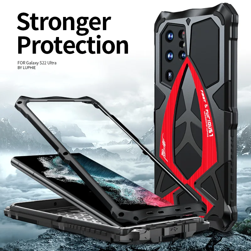Luphie Metal Full Protect Armor Cover For Samsung Galaxy S21 S21 Utral S22 S23 Plus Utral Case Shockproof Fundas Bumper
Luphie Metal Full Protect Armor Cover For Samsung Galaxy S21 S21 Utral S22 S23 Plus Utral Case Shockproof Fundas Bumper