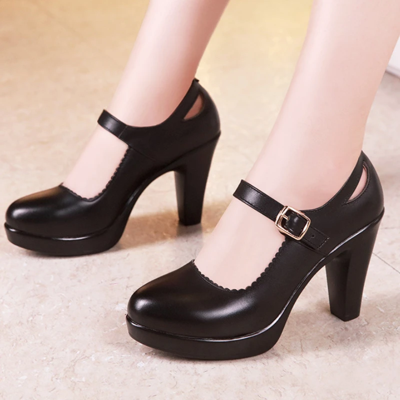 Big Size 33-43 Block Heel Platform Shoes Women Pumps 2022 Black Mary Jane Shoes Woman High Heels Office Leather Shoe
Big Size 33-43 Block Heel Platform Shoes Women Pumps 2022 Black Mary Jane Shoes Woman High Heels Office Leather Shoe