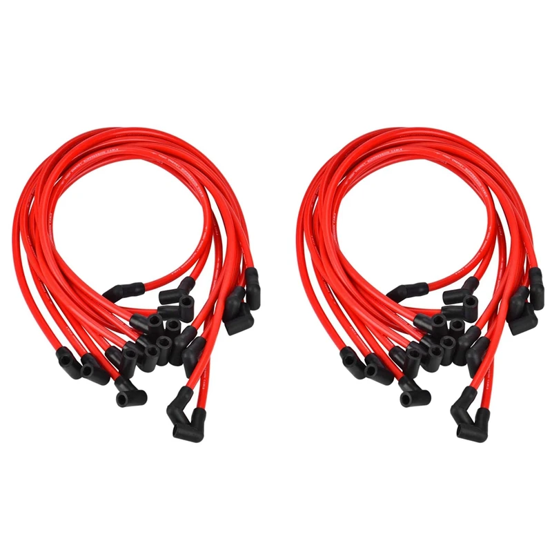 2Set 10.5MM Spark Plug Wire Set, SP10-390-1010 High Performance Ignition Wire For Chevrolet AM General Isuzu HEI SBC BBC
2Set 10.5MM Spark Plug Wire Set, SP10-390-1010 High Performance Ignition Wire For Chevrolet AM General Isuzu HEI SBC BBC