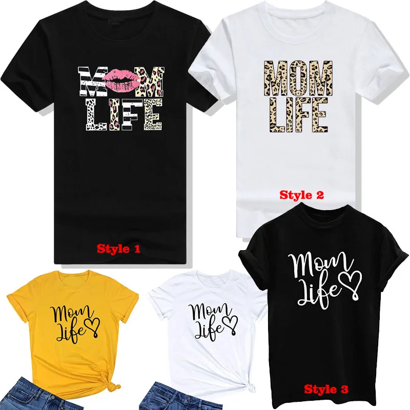 Women's Fashion Mom Life T-Shirt Leopard Lips Stripe Graphic Tee Casual Tops Funny Letter Printed Clothes Mother's Day Gifts
Women's Fashion Mom Life T-Shirt Leopard Lips Stripe Graphic Tee Casual Tops Funny Letter Printed Clothes Mother's Day Gifts