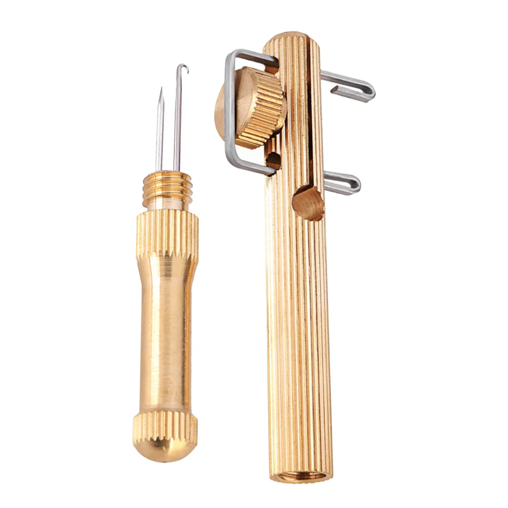 1pc String Knotter Hand-perated Copper Effective Durable Line Knotter Fishing Hook Device for Fishing
1pc String Knotter Hand-perated Copper Effective Durable Line Knotter Fishing Hook Device for Fishing