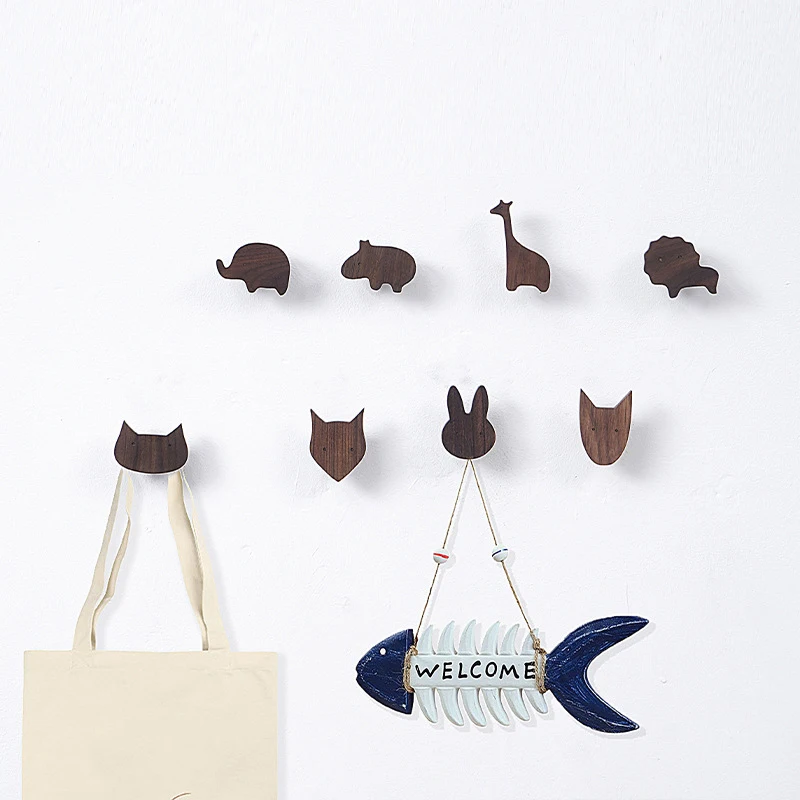 1pcs Wooden Hook Creative Cute Animal Hook Wall Hanging Coat Hook Nordic Home Decoration Solid Wood Hook Kitchen Accessories
1pcs Wooden Hook Creative Cute Animal Hook Wall Hanging Coat Hook Nordic Home Decoration Solid Wood Hook Kitchen Accessories