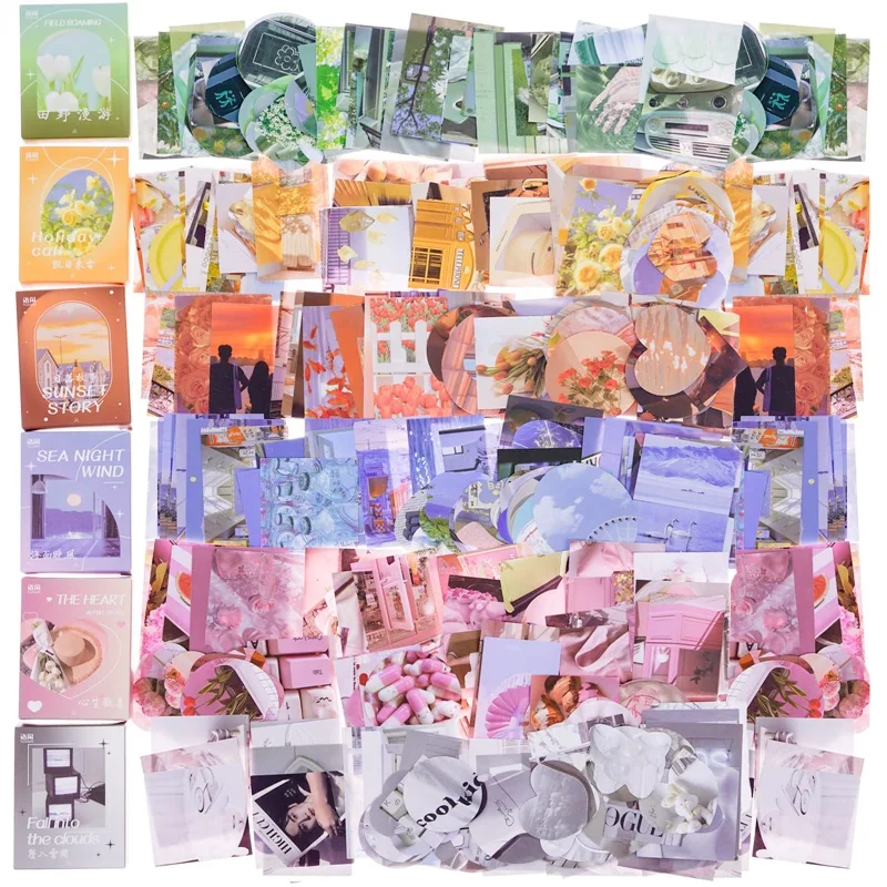 New 300Sheets 6 Design Fresh Literature Flowers Sticker Book Photo Frame Sticker Creative Mini Pocket Decoration DIY Sticker
New 300Sheets 6 Design Fresh Literature Flowers Sticker Book Photo Frame Sticker Creative Mini Pocket Decoration DIY Sticker