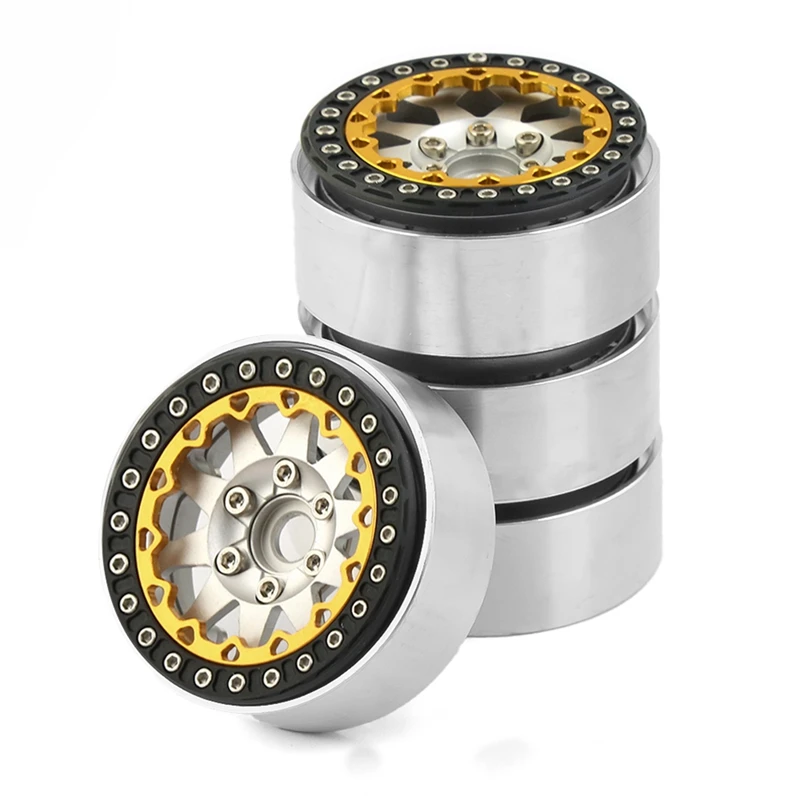 4PCS 1.9Inch Metal Beadlock Wheel Hub Wheel Rim For 1/10 RC Crawler Car Axial SCX10 Traxxas TRX4 RC4WD D90 Redcat Gen8
4PCS 1.9Inch Metal Beadlock Wheel Hub Wheel Rim For 1/10 RC Crawler Car Axial SCX10 Traxxas TRX4 RC4WD D90 Redcat Gen8