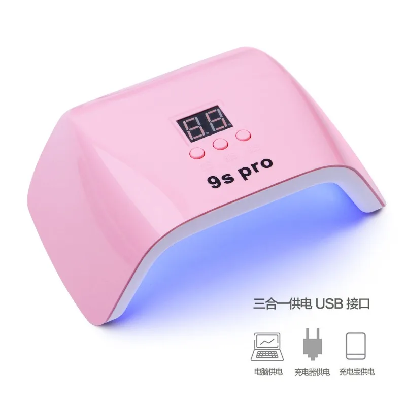 Cross Border 120W Intelligent Nail Lamp 9S Pro Nail Tool Dual Light Source Nail Phototherapy Machine Phototherapy Lamp Wholesale
Cross Border 120W Intelligent Nail Lamp 9S Pro Nail Tool Dual Light Source Nail Phototherapy Machine Phototherapy Lamp Wholesale