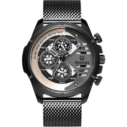 Bagari 1822 Chronograph Calendar Mash Men 'S Wristwatches Original Product | High Quality | Türkiye'den Sent | Discount price
Bagari 1822 Chronograph Calendar Mash Men 'S Wristwatches Original Product | High Quality | Türkiye'den Sent | Discount price