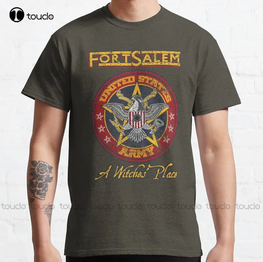 Fort Salem Distressed Halloween Classic T-Shirt Funny Shirt Custom Aldult Teen Unisex Digital Printing Tee Shirts Xs-5Xl Unisex
Fort Salem Distressed Halloween Classic T-Shirt Funny Shirt Custom Aldult Teen Unisex Digital Printing Tee Shirts Xs-5Xl Unisex