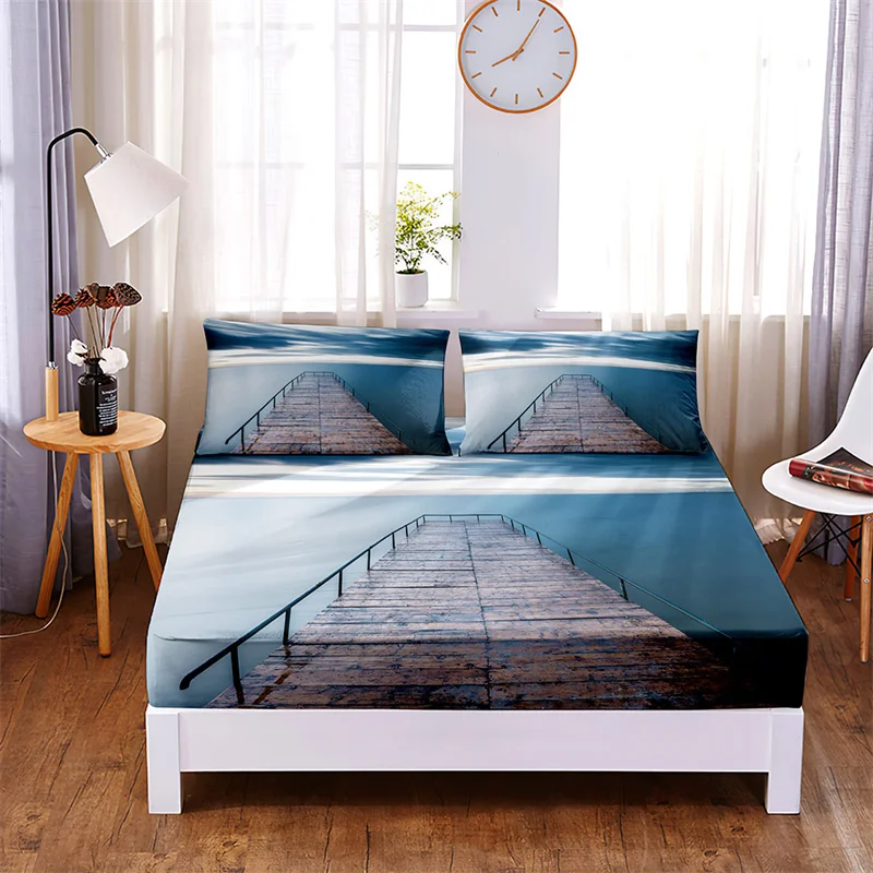Bedding Set Scenery Fitted Sheet Set Bed Set Mattress Cover Four Corners Elastic Band Non Slip Bed Sheets and Pillowcases
Bedding Set Scenery Fitted Sheet Set Bed Set Mattress Cover Four Corners Elastic Band Non Slip Bed Sheets and Pillowcases