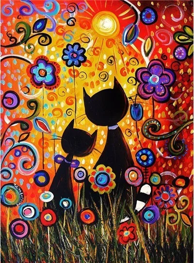 Vabiean 5D Diamond " Cat flower cartoon" Diamond Embroidery Diy Diamond Painting Cross Stitch Home Decor
Vabiean 5D Diamond " Cat flower cartoon" Diamond Embroidery Diy Diamond Painting Cross Stitch Home Decor