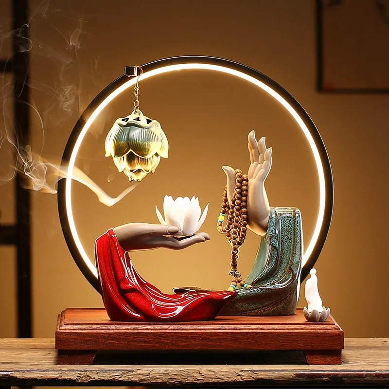 Aroma Incense Waterfall Ecoflow Fragrance Agarwood Censer Smoke Sticks Ecoflow Diffuser Scented Candles Velas Decoration LSL25XP
Aroma Incense Waterfall Ecoflow Fragrance Agarwood Censer Smoke Sticks Ecoflow Diffuser Scented Candles Velas Decoration LSL25XP