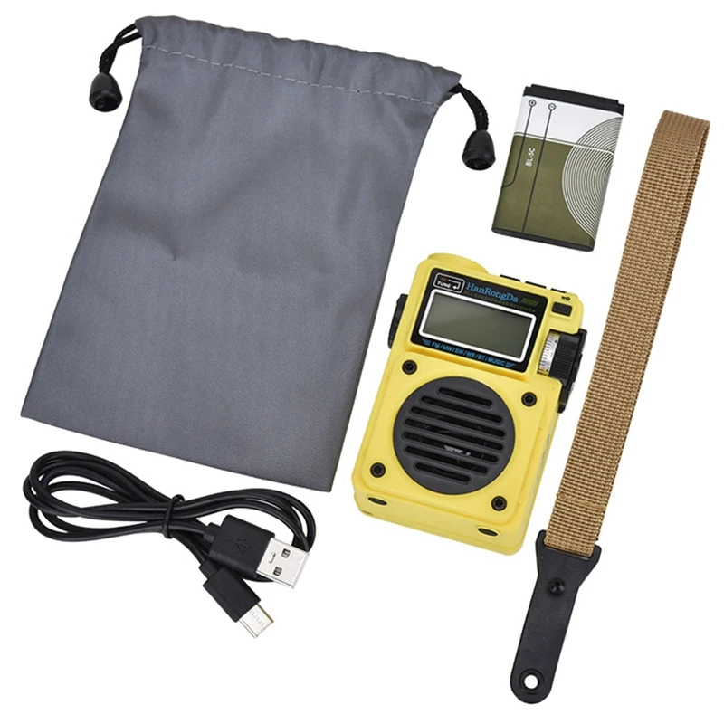 Hanrongda Hrd-701 Portable Full-Band Digital Radio Subwoofer Sound Quality Bluetooth TF Card Digital Display Radio
Hanrongda Hrd-701 Portable Full-Band Digital Radio Subwoofer Sound Quality Bluetooth TF Card Digital Display Radio
