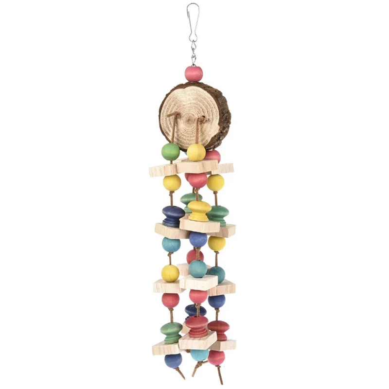Wood Colorful Parrot Toys Chew Toy Pet Bird Toys Hanging Swing Cage Toys For Parrots Pet Bird
Wood Colorful Parrot Toys Chew Toy Pet Bird Toys Hanging Swing Cage Toys For Parrots Pet Bird