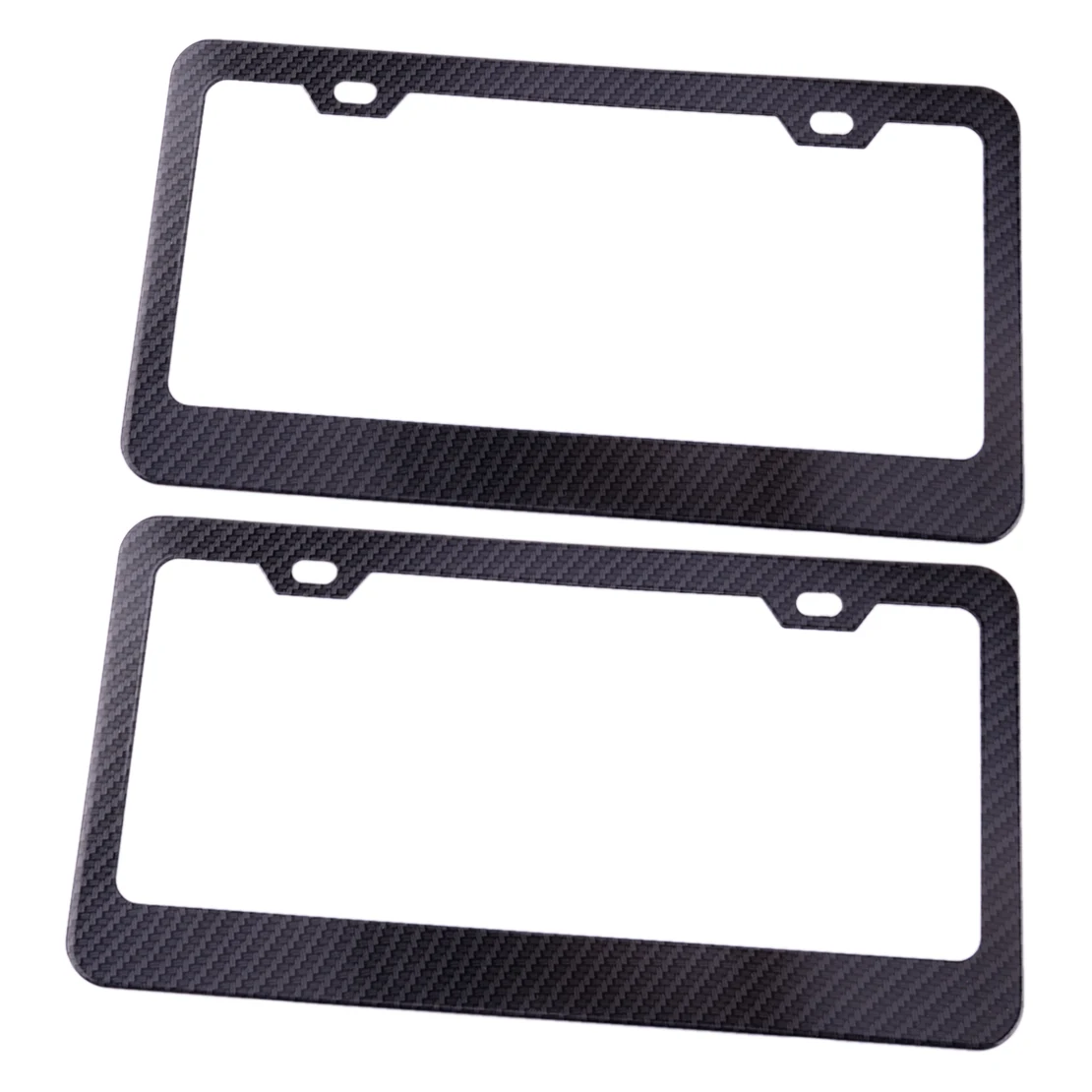 2Pcs License Plate Frame Tag Cover Holder for USA Canada Standard Black Carbon Fiber Texture Aluminium Alloy Universal
2Pcs License Plate Frame Tag Cover Holder for USA Canada Standard Black Carbon Fiber Texture Aluminium Alloy Universal