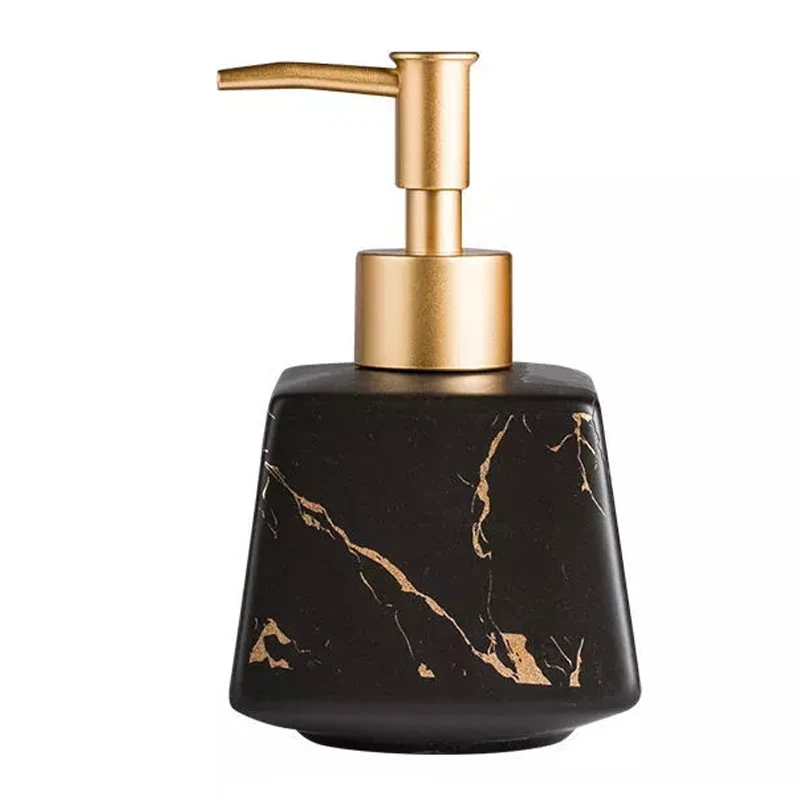 ABHU 260Ml Bathroom Luxury Ceramic Marble Soap Dispenser Shower Gel Shampoo Water Bottle Square Lotion Press Bottle
ABHU 260Ml Bathroom Luxury Ceramic Marble Soap Dispenser Shower Gel Shampoo Water Bottle Square Lotion Press Bottle