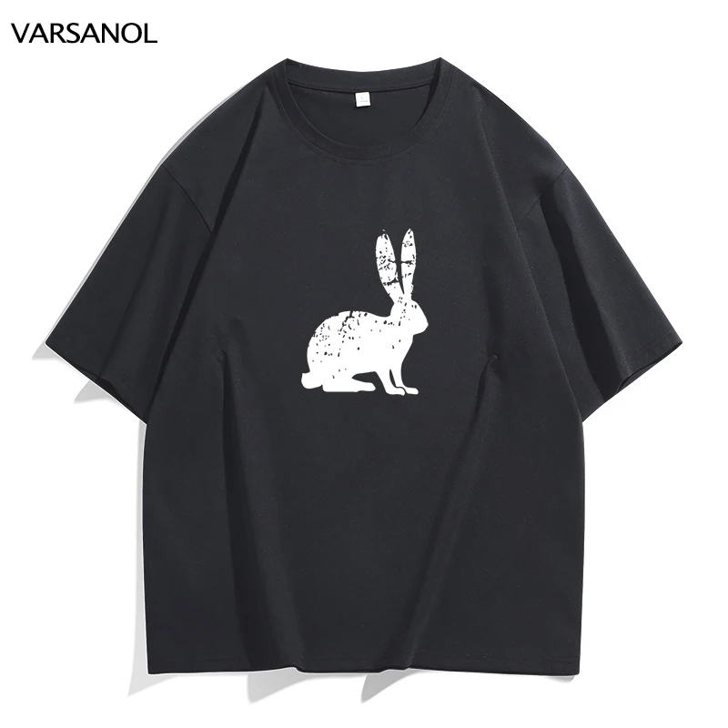 VARSANOL T-shirt for Men Clothing Summer Casual Print Rabbit Short Sleeve Tees O Neck Male T Shirts 2023 Streetwear New T Shirts
VARSANOL T-shirt for Men Clothing Summer Casual Print Rabbit Short Sleeve Tees O Neck Male T Shirts 2023 Streetwear New T Shirts
