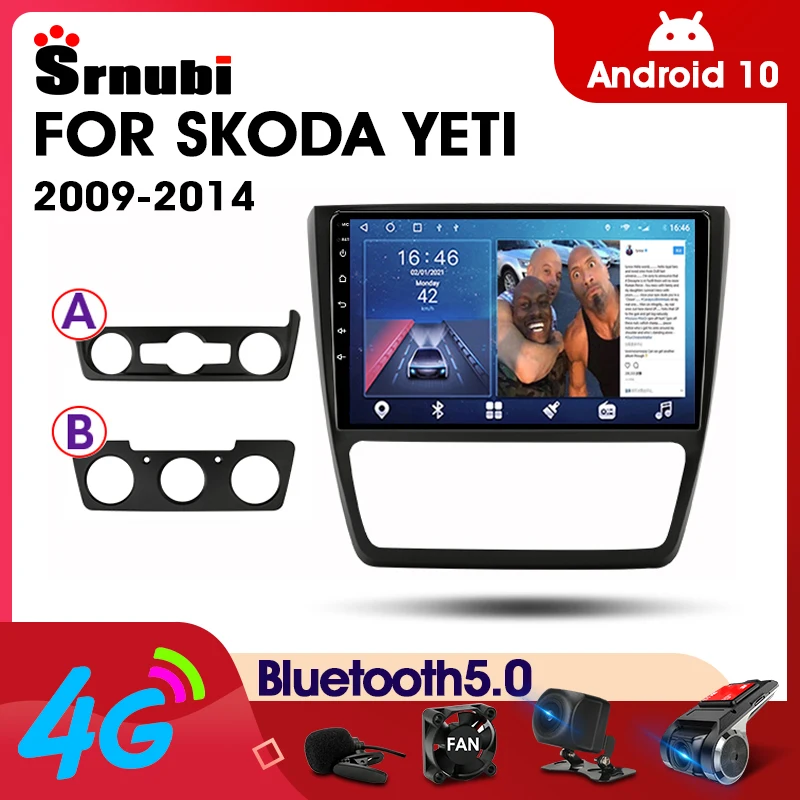Android 11.0 2Din Car Stereo Audio Radio for Skoda Yeti 5L 2009-2014 Multimedia Video Touch Screen Player 4G Wifi Speaker MP5
Android 11.0 2Din Car Stereo Audio Radio for Skoda Yeti 5L 2009-2014 Multimedia Video Touch Screen Player 4G Wifi Speaker MP5