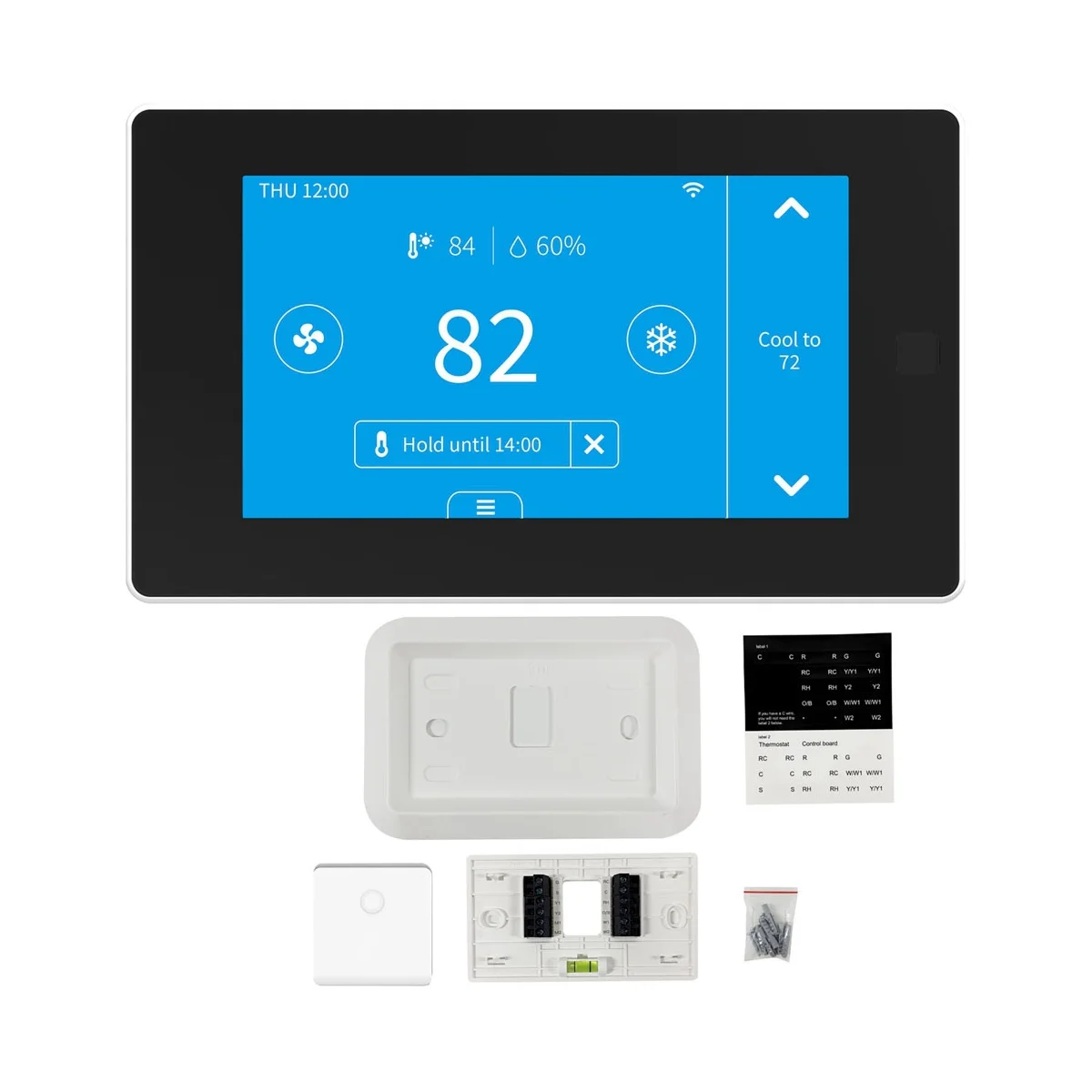Doodle Smart Life Thermostat Compatible with Alexa Google Assistant 24V WiFi Thermostat Without Sensor
Doodle Smart Life Thermostat Compatible with Alexa Google Assistant 24V WiFi Thermostat Without Sensor