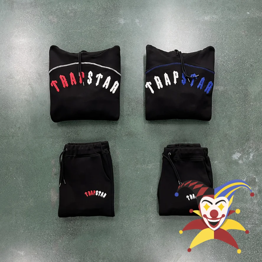 Patchwork Trapstar Embroidery Towel Suit Men Woman 1:1 Top Version Black Oversize Hoodie Pullover
Patchwork Trapstar Embroidery Towel Suit Men Woman 1:1 Top Version Black Oversize Hoodie Pullover
