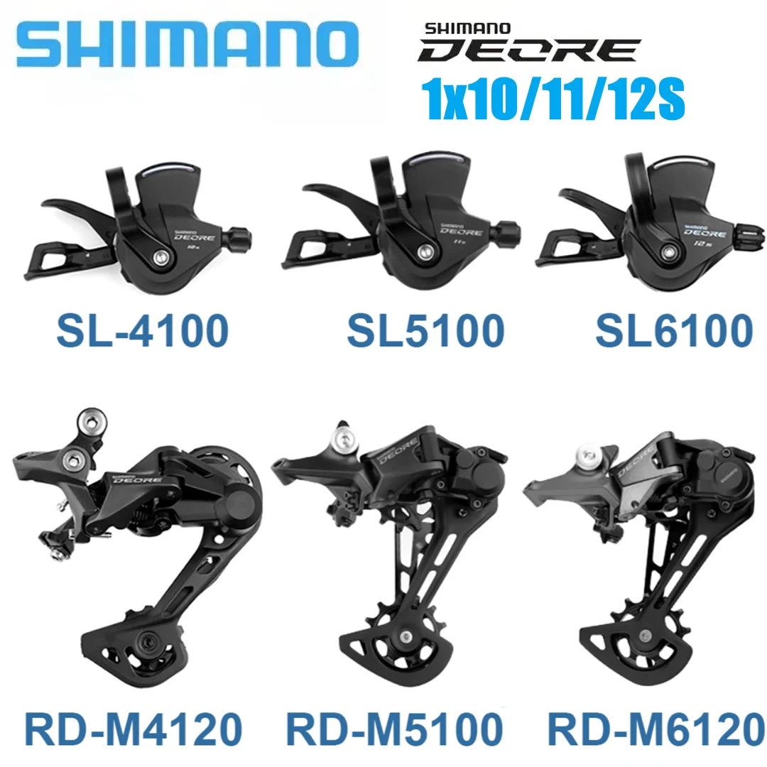 Deore Shift Lever SL-M4100 M5100 M6100 10/11/12 Speed MTB Derailleurs Set RD-M4100/M5100/M6100SGS Mountain Bike Parts
Deore Shift Lever SL-M4100 M5100 M6100 10/11/12 Speed MTB Derailleurs Set RD-M4100/M5100/M6100SGS Mountain Bike Parts