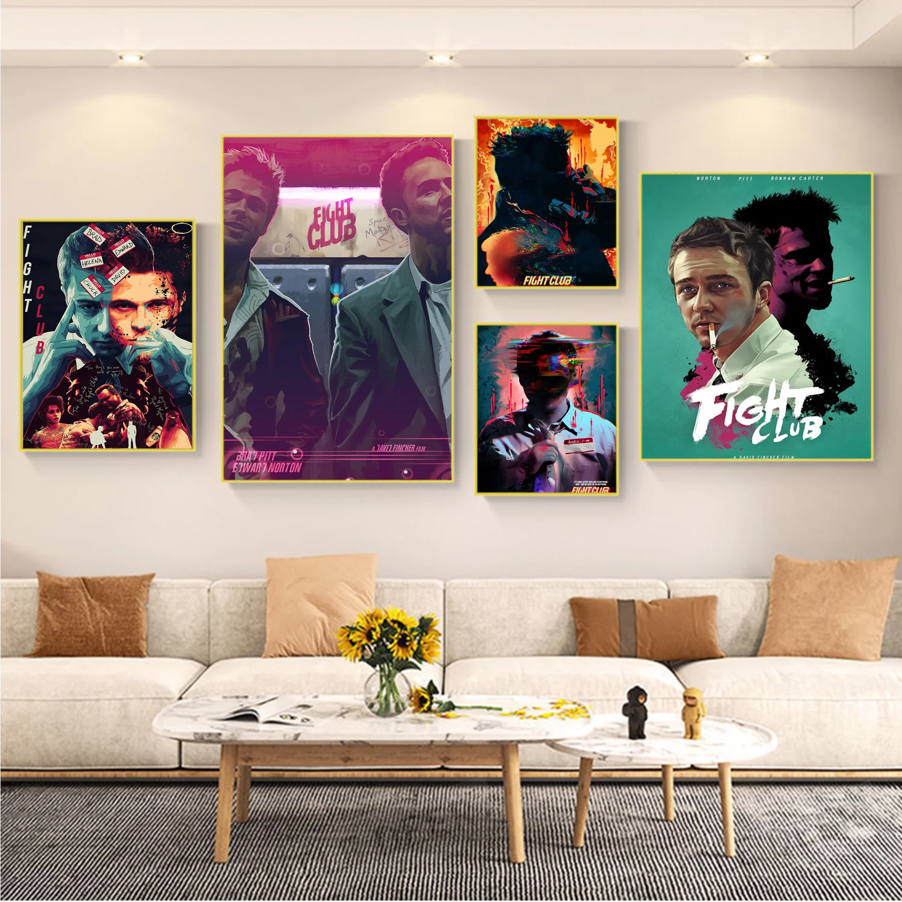 Fight Club Classic Anime Poster Whitepaper Prints Posters Artwork Stickers Wall Painting
Fight Club Classic Anime Poster Whitepaper Prints Posters Artwork Stickers Wall Painting