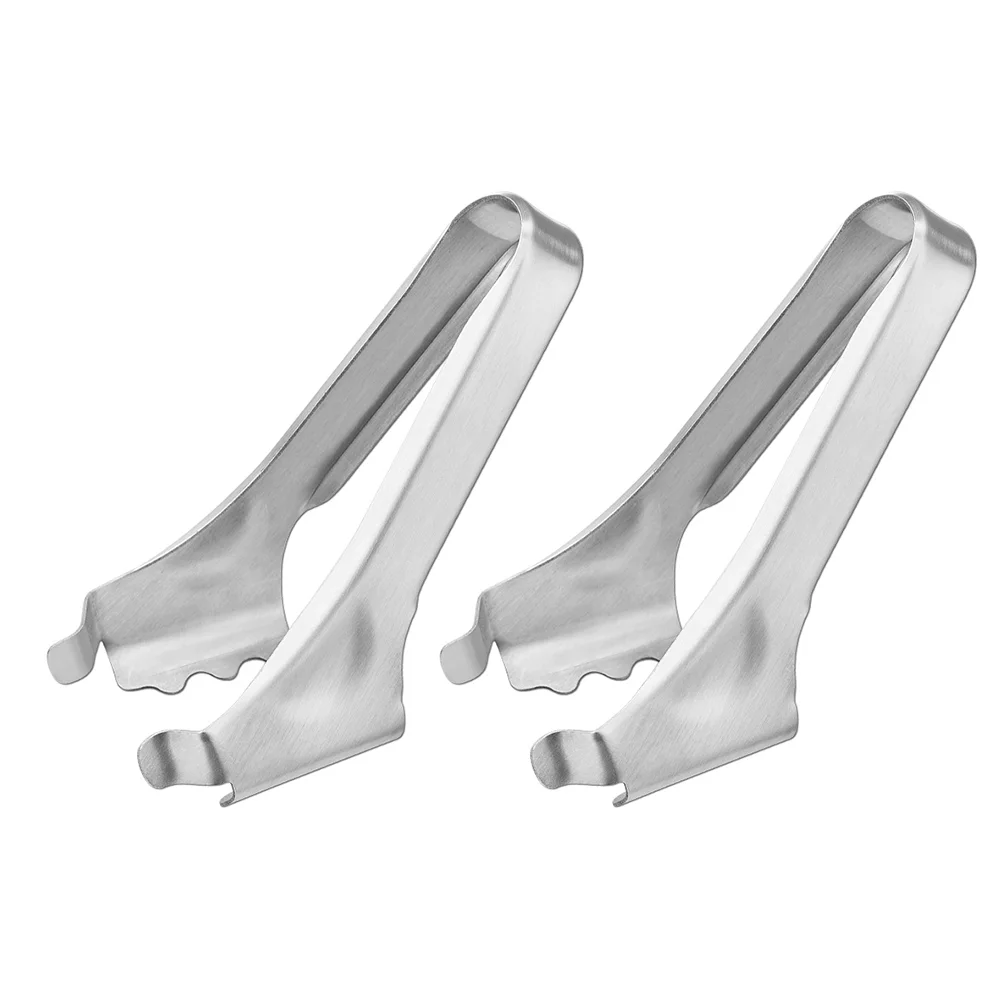 2pcs Stainless Steel BBQ Tong Kitchen Barbecue Clamp Steak Clamp Buffet Clips
2pcs Stainless Steel BBQ Tong Kitchen Barbecue Clamp Steak Clamp Buffet Clips
