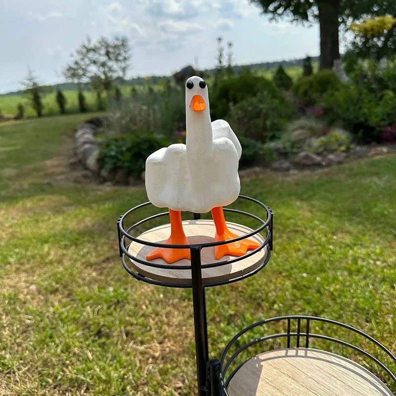 Middle Finger Duck Figurines Resin Ornament Desktop Duck Figurine Middle Figurine Finger Crafts for Home Garden Decoration
Middle Finger Duck Figurines Resin Ornament Desktop Duck Figurine Middle Figurine Finger Crafts for Home Garden Decoration