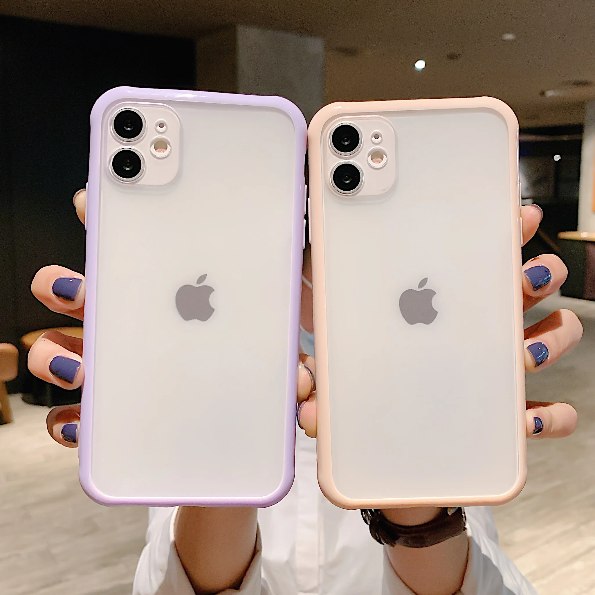 Shockproof Armor Transparent Phone Case For iPhone 12 11 Pro X Xs MAX XR 6 6s 7 8 Plus Camera Protection Candy Color Cover Case
Shockproof Armor Transparent Phone Case For iPhone 12 11 Pro X Xs MAX XR 6 6s 7 8 Plus Camera Protection Candy Color Cover Case