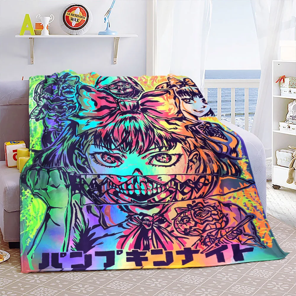 Ночное покрывало с тыквой Naoko Kirino, мягкое Фланелевое тонкое одеяло для Хэллоуина, ужасов, манги, покрывало для кровати, дивана
Ночное покрывало с тыквой Naoko Kirino, мягкое Фланелевое тонкое одеяло для Хэллоуина, ужасов, манги, покрывало для кровати, дивана