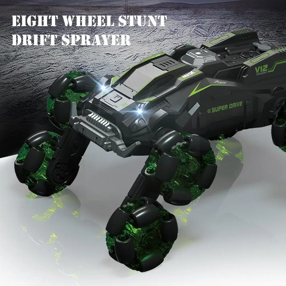 Продукт 2,4g восьмиколесный трюковый Дрифт распылитель для автомобиля Дистанционное управление на четырех колесах Автомобильная лестница, ... 
Продукт 2,4g восьмиколесный трюковый Дрифт распылитель для автомобиля Дистанционное управление на четырех колесах Автомобильная лестница, ...