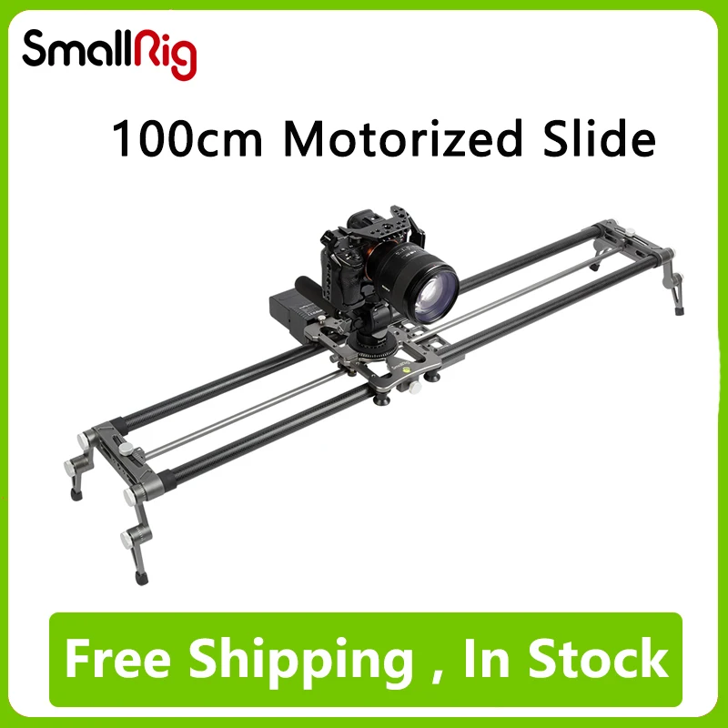 SmallRig MS-10 100cm Slider Motorized Slide Load Bearing 18kg Dual Power Supply Suitable APP Remote Control 3542
SmallRig MS-10 100cm Slider Motorized Slide Load Bearing 18kg Dual Power Supply Suitable APP Remote Control 3542