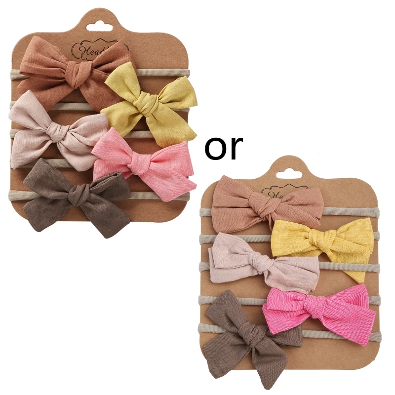 5Pcs Newborn Infant Baby Girls Floral Bowknot Headband Set Nylon Elastic Hair Band Toddler Lace Flower Headwrap Photography Hair
5Pcs Newborn Infant Baby Girls Floral Bowknot Headband Set Nylon Elastic Hair Band Toddler Lace Flower Headwrap Photography Hair