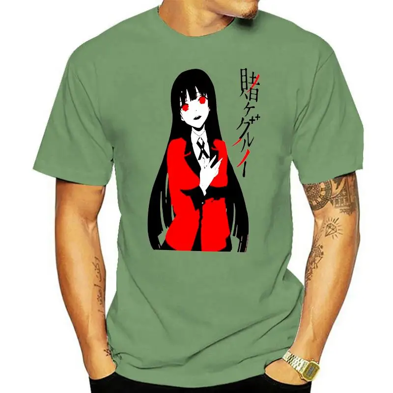Kakegurui T-Shirt Printed Cotton Tee Shirt Summer Short Sleeves Man Fun Summer Tshirt Streetwear Anime
Kakegurui T-Shirt Printed Cotton Tee Shirt Summer Short Sleeves Man Fun Summer Tshirt Streetwear Anime