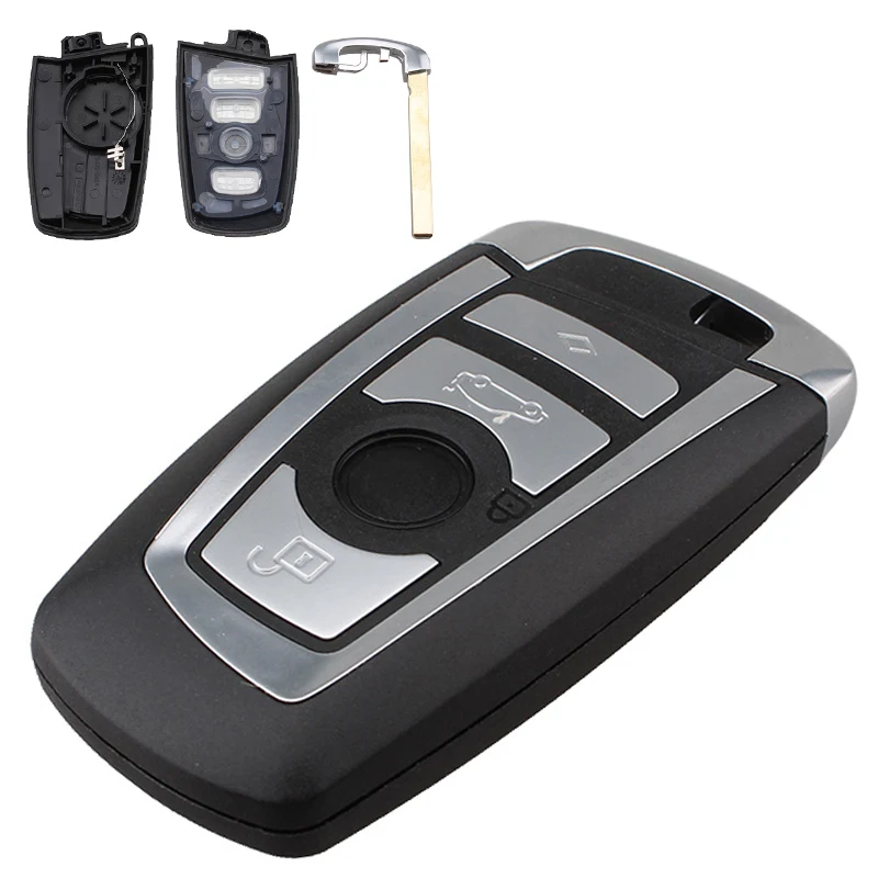 4 Buttons Car Key Fob Case Shell Replacement Remote Cover Protector Car Key Accessories Fit for BMW 1 3 5 7 F Series CAS4 System
4 Buttons Car Key Fob Case Shell Replacement Remote Cover Protector Car Key Accessories Fit for BMW 1 3 5 7 F Series CAS4 System