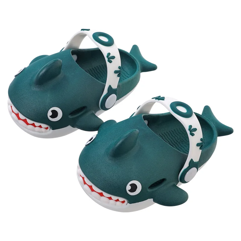 Suihyung Summer Kids Shoes 2022 New Cartoon Sandals Boys Girls Cute Shark Shape Beach Slippers Soft Non-slip Toddler Water Shoes
Suihyung Summer Kids Shoes 2022 New Cartoon Sandals Boys Girls Cute Shark Shape Beach Slippers Soft Non-slip Toddler Water Shoes