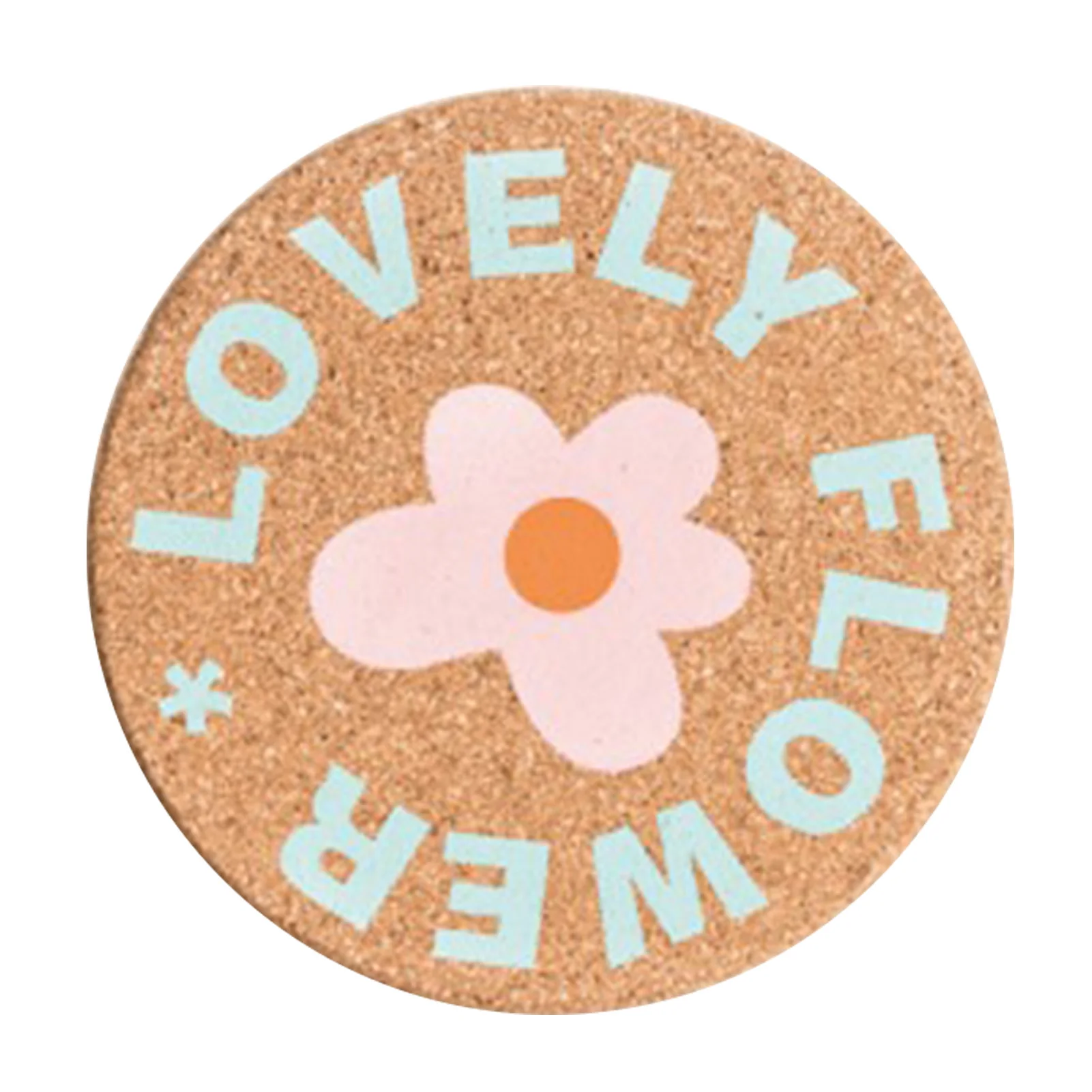 Round Cork Hot Pads Reusable Heat-Resistant Cup Mat With Small Flower Design Thick Absorbent Coaster For Table Drink Hot Dishes
Round Cork Hot Pads Reusable Heat-Resistant Cup Mat With Small Flower Design Thick Absorbent Coaster For Table Drink Hot Dishes