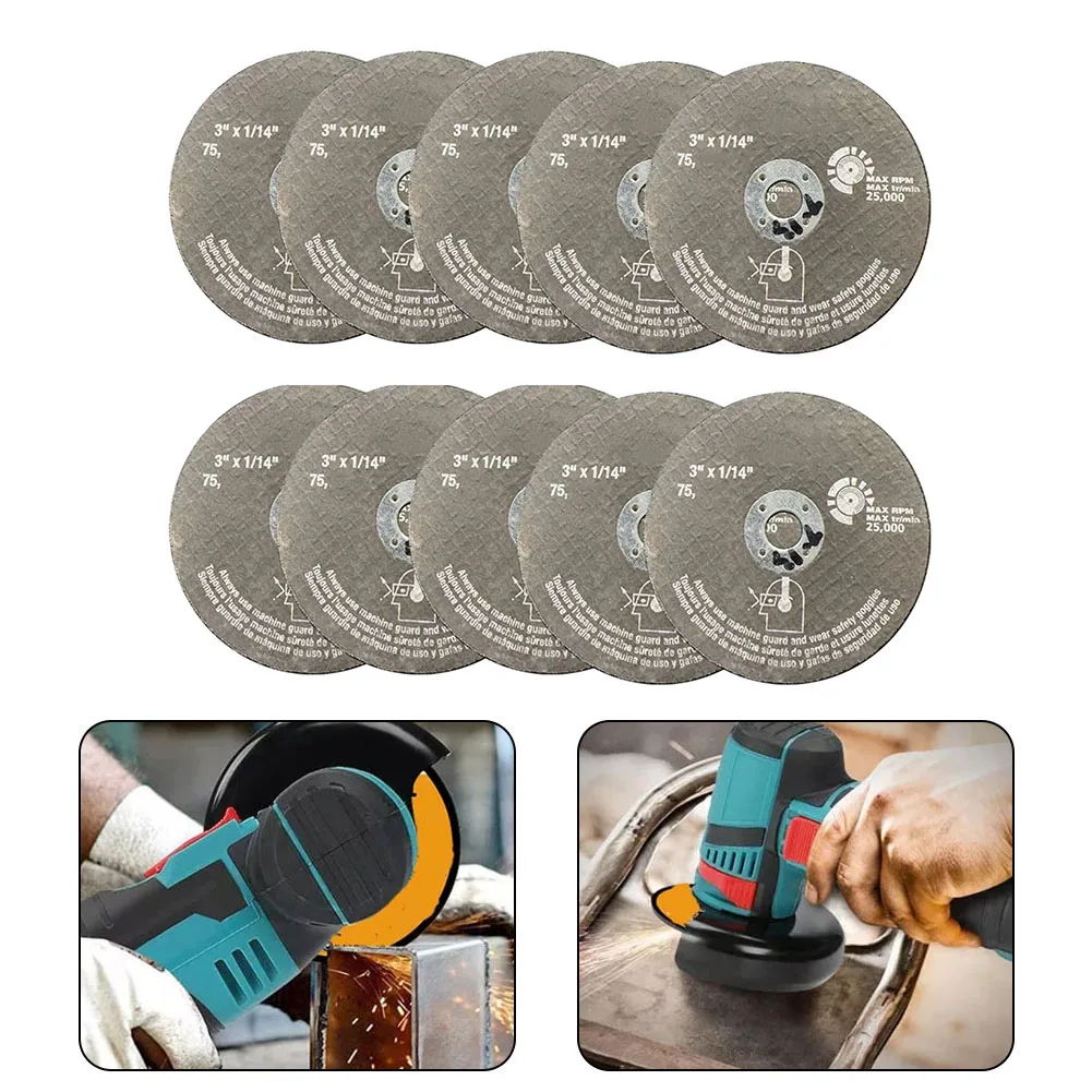 Saw Blade Cutting Discs 10mm 10pc 75mm 75mm/3\\'\\' Circular Grinding Wheel High-strength Ultra-thin Wear-resistant
Saw Blade Cutting Discs 10mm 10pc 75mm 75mm/3\\'\\' Circular Grinding Wheel High-strength Ultra-thin Wear-resistant