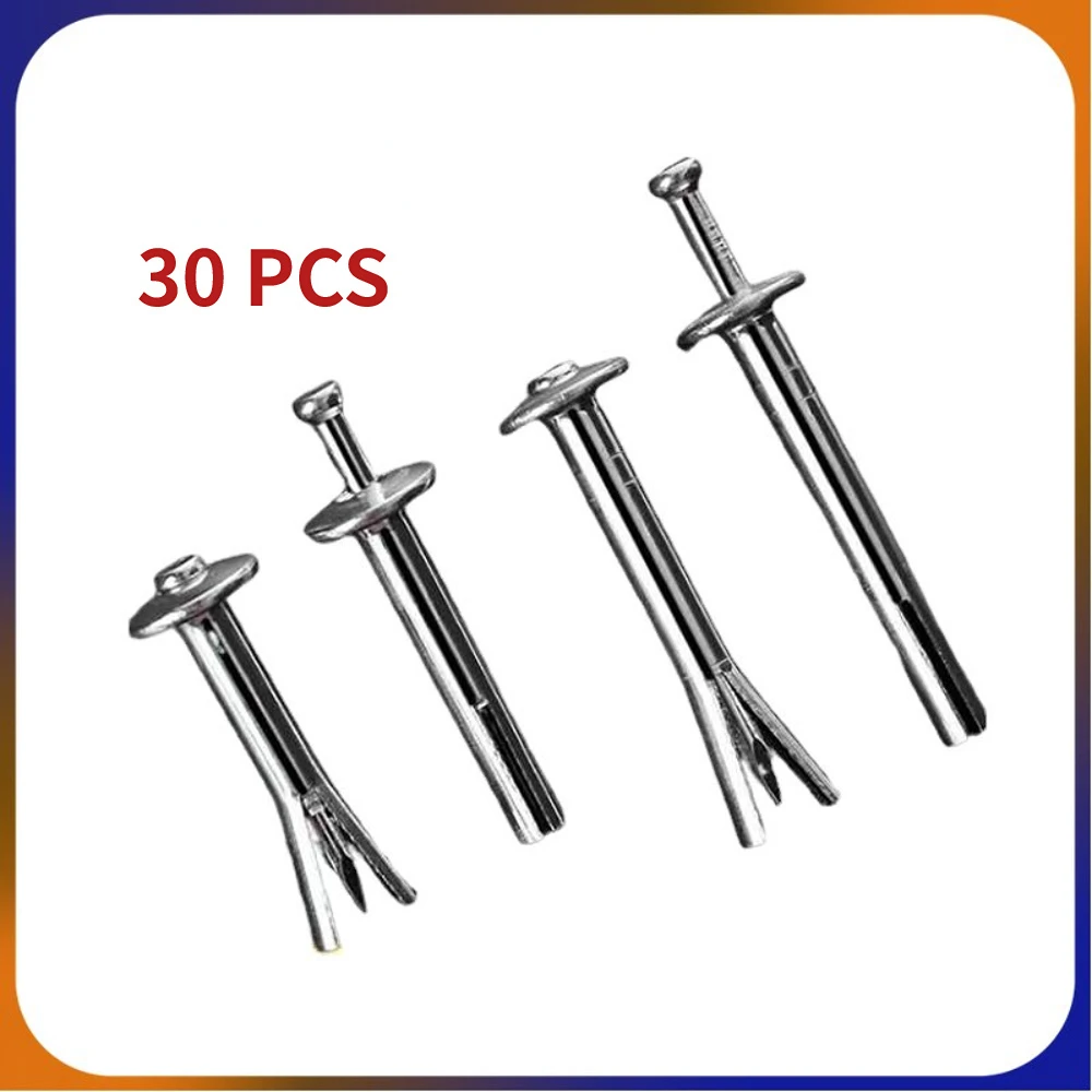 30Pcs Hammer Anchor Solid Wall Frame Fixing Plug Nails, M6 Hammer Drive Nail in Anchor Concrete, Masonry, Brick
30Pcs Hammer Anchor Solid Wall Frame Fixing Plug Nails, M6 Hammer Drive Nail in Anchor Concrete, Masonry, Brick