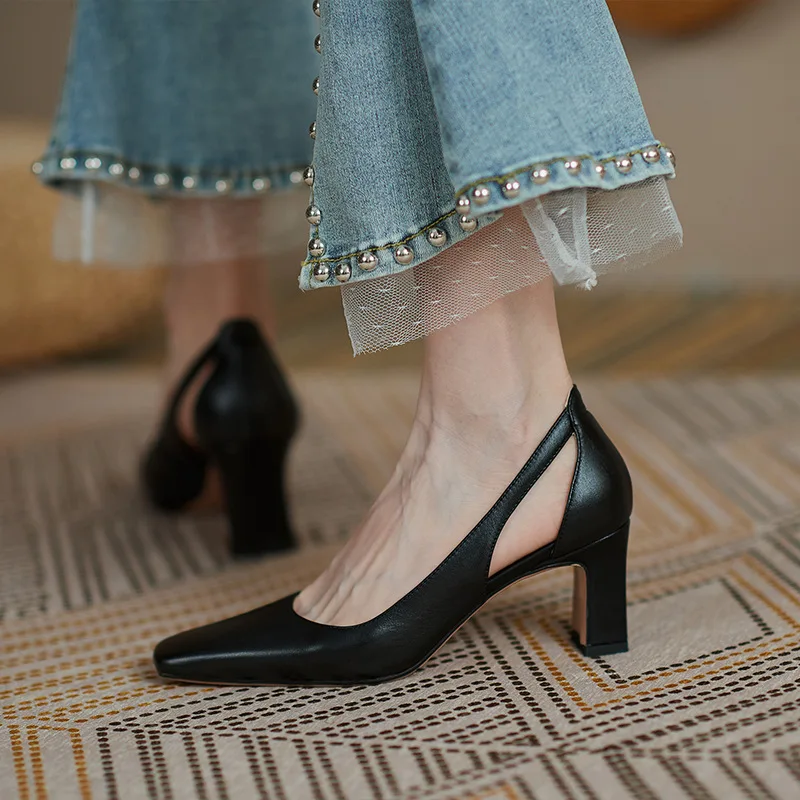 Four Seasons Women's Suede High Heels 9cm2021 New Pointed Stiletto Fashion Sexy Black Wedding Shoes Nude Bridal Shoes
Four Seasons Women's Suede High Heels 9cm2021 New Pointed Stiletto Fashion Sexy Black Wedding Shoes Nude Bridal Shoes