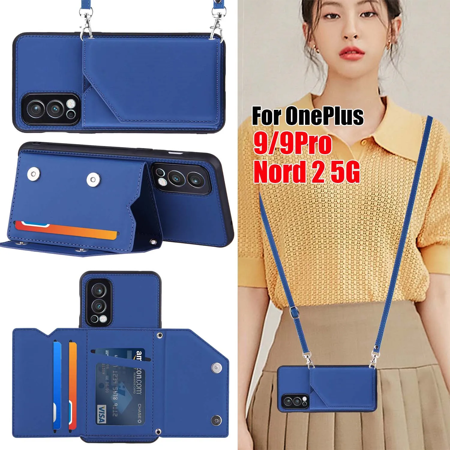 Кошелек для OnePlus Nord 2 5G 9 Pro, женский кожаный чехол-книжка с ремешком и подставкой
Кошелек для OnePlus Nord 2 5G 9 Pro, женский кожаный чехол-книжка с ремешком и подставкой