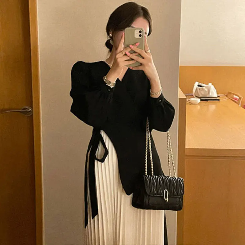 Gasparine Dresses for Women 2023 V-neck Irregular Color Contrast Design Formal Dresses Tie Waist Female Elegant Party Dresses
Gasparine Dresses for Women 2023 V-neck Irregular Color Contrast Design Formal Dresses Tie Waist Female Elegant Party Dresses
