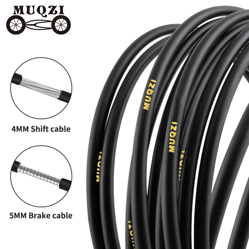 MUQZI Bicycle Brake Shift Cable Housing 4mm 5mm For Mtb Road Bike Derailleur Shifter Wire Brake Cable Line Cycling Accessories
MUQZI Bicycle Brake Shift Cable Housing 4mm 5mm For Mtb Road Bike Derailleur Shifter Wire Brake Cable Line Cycling Accessories