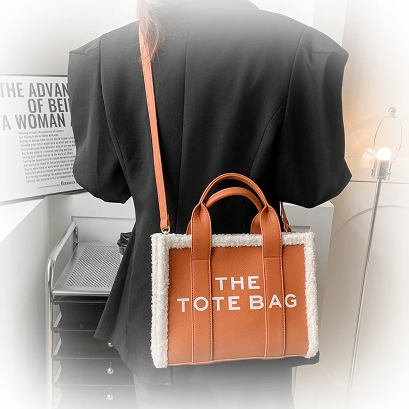 Cute Tote Bag For Women Luxury Designer Handbag Letter PU Leather Crossbody Shoulder Bags Shopper Purses Fashion Kawaii Vintage
Cute Tote Bag For Women Luxury Designer Handbag Letter PU Leather Crossbody Shoulder Bags Shopper Purses Fashion Kawaii Vintage