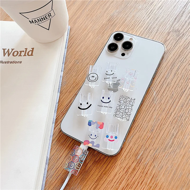Charger Protective Line Case Apple Data cable For iPhone Smiling Face Prevent Breaking Cover
Charger Protective Line Case Apple Data cable For iPhone Smiling Face Prevent Breaking Cover