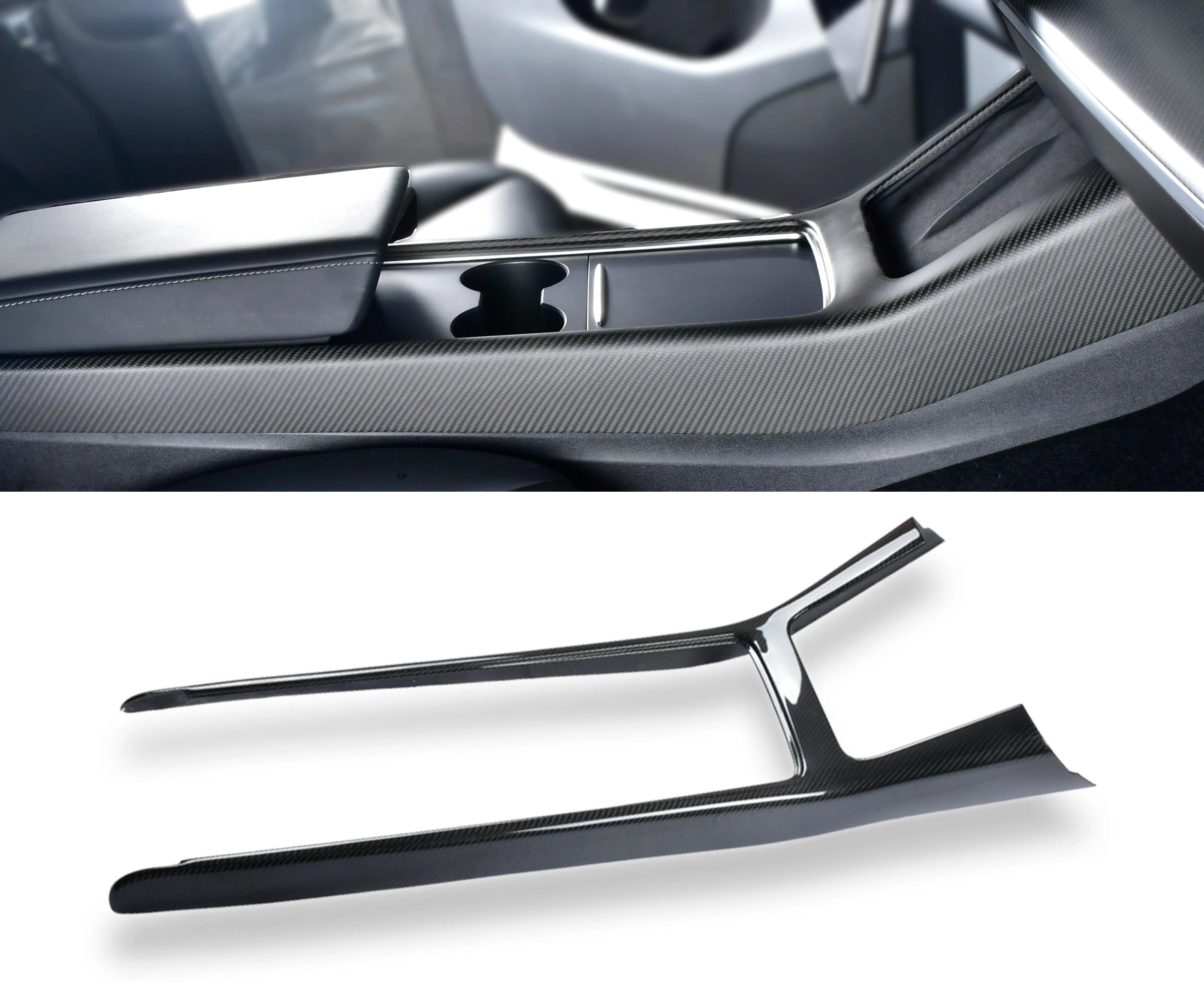 The real carbon fiber center console decorative strip decorative frame is For Tesla Model 3 2019 2020 2021
The real carbon fiber center console decorative strip decorative frame is For Tesla Model 3 2019 2020 2021