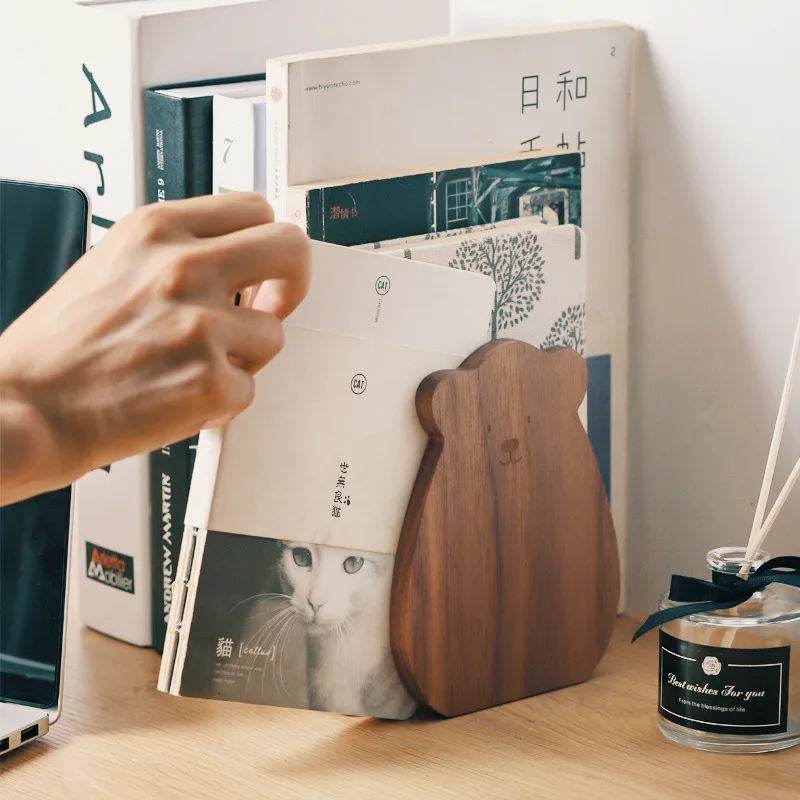 Wholesale Simple Wooden Book Stand Wholesale Creative Bookshelf Desktop Cartoon Bookend Student Solid Wood Cute Book Back
Wholesale Simple Wooden Book Stand Wholesale Creative Bookshelf Desktop Cartoon Bookend Student Solid Wood Cute Book Back