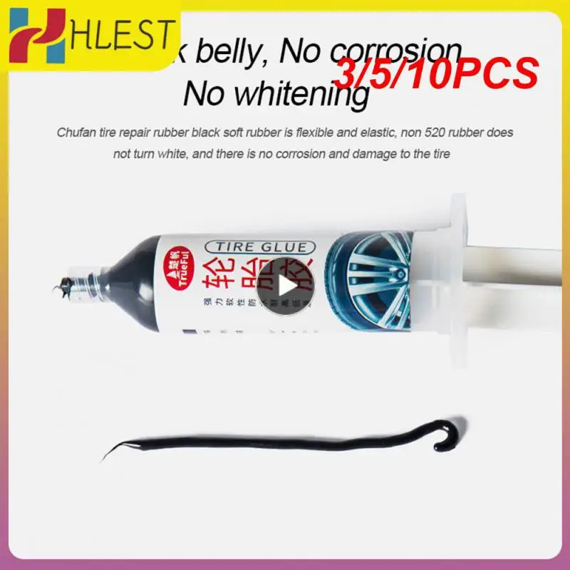 3/5/10PCS Black Tire Glue Repair Glue Universal Repair Tire Cracks Strong Black Glue Practical Portable Tire Repair Adhesive
3/5/10PCS Black Tire Glue Repair Glue Universal Repair Tire Cracks Strong Black Glue Practical Portable Tire Repair Adhesive